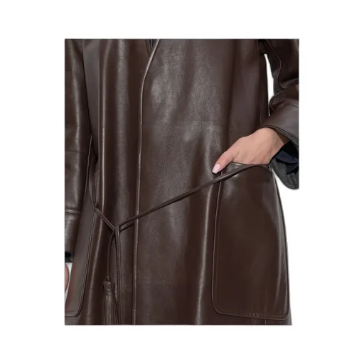 Leather Coat