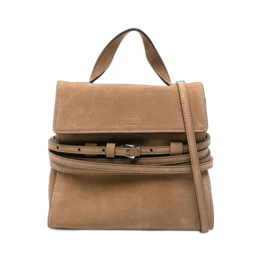 Tie Me Suede Tote Bag
