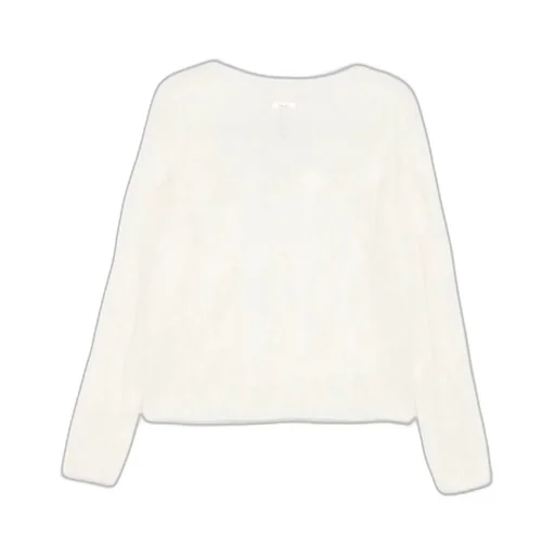 Cable-Knit Cropped Sweater