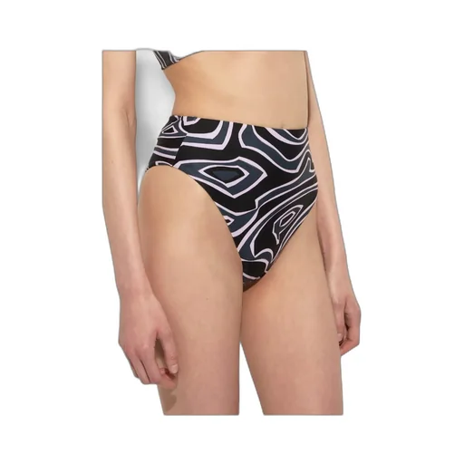 Abstract Printed Beachwear Bottoms