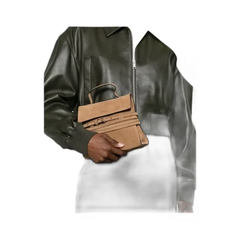 Tie Me Suede Tote Bag