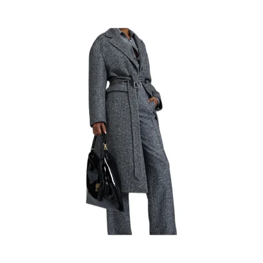 Single-Breasted Tailored Coat