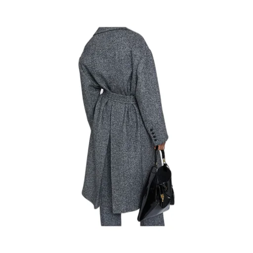 Single-Breasted Tailored Coat