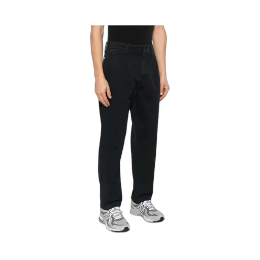 Pleated Cotton Trousers