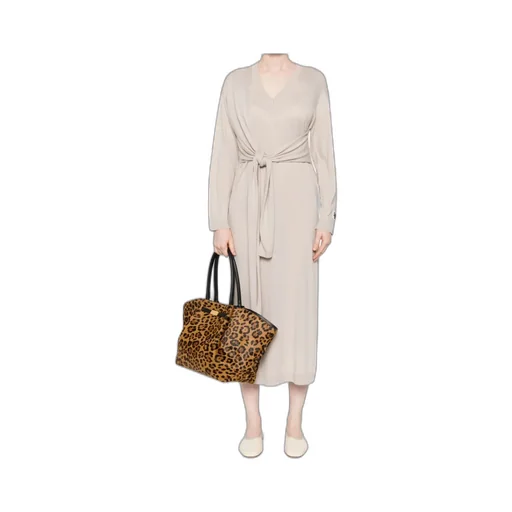 V-Neck Midi Dress