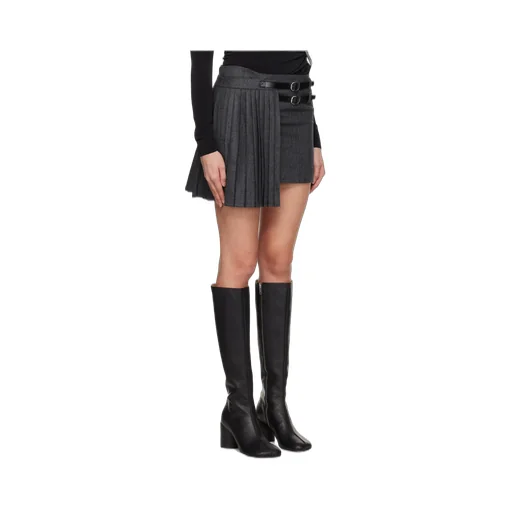 Pleated Mini Skirt
