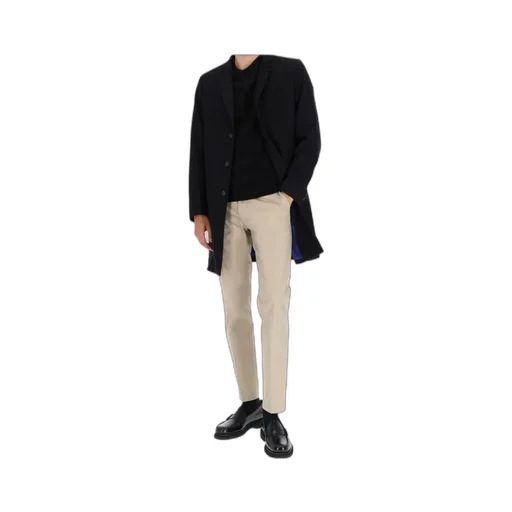 Single-Breasted Tailored Coat