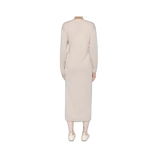 V-Neck Midi Dress
