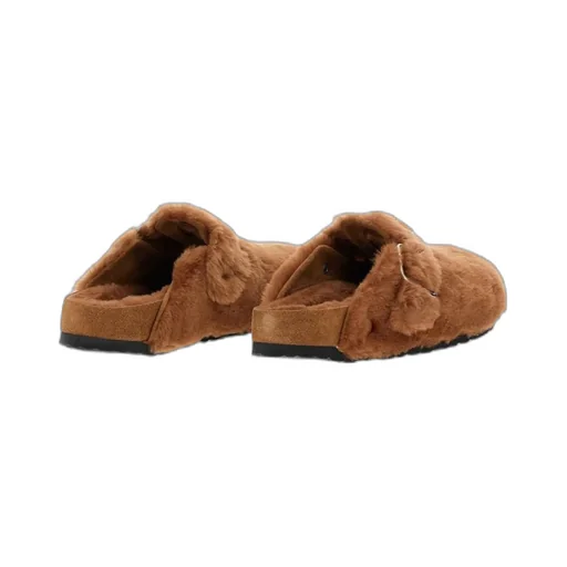 Shearling Boston Clogs