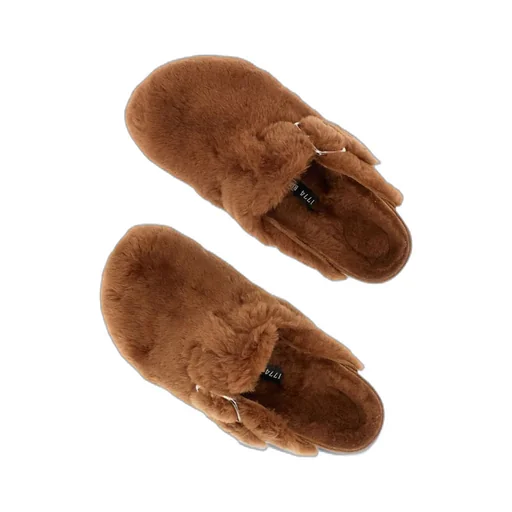 Shearling Boston Clogs
