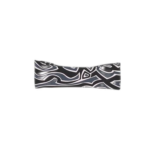 Maze Printed Strapless Bikini Top
