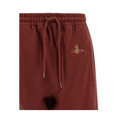 Drawstring Logo Embroidered Joggers