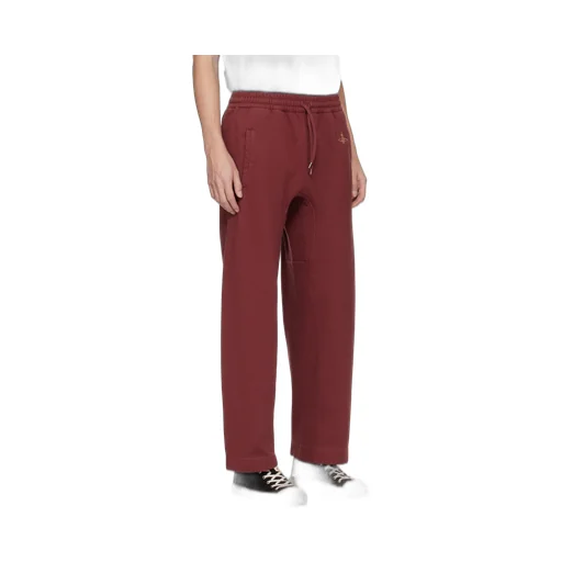 Drawstring Logo Embroidered Joggers