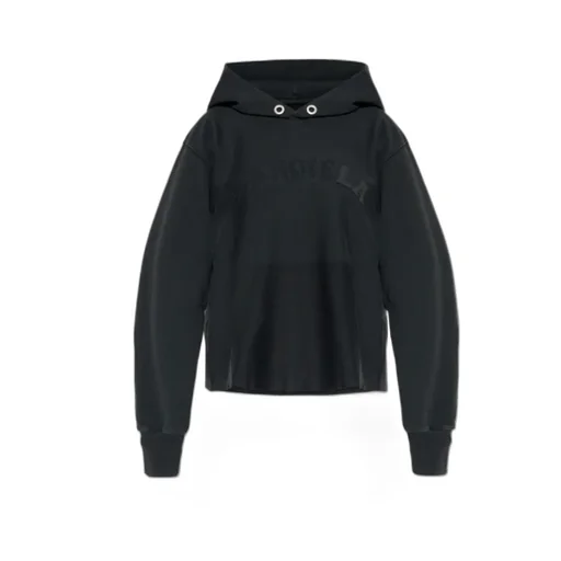 Long Sleeve Logo Appliqué Hoodie