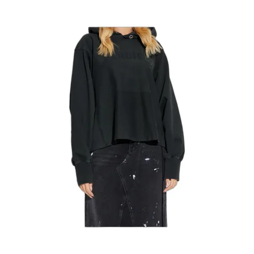 Long Sleeve Logo Appliqué Hoodie