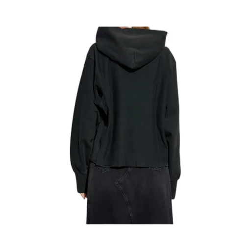 Long Sleeve Logo Appliqué Hoodie