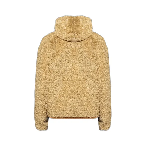 Drawstring Hooded Zip-Up Jacket