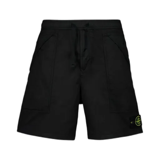 Logo Patch Bermuda Shorts