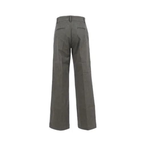 Wide-Leg Chino Trousers