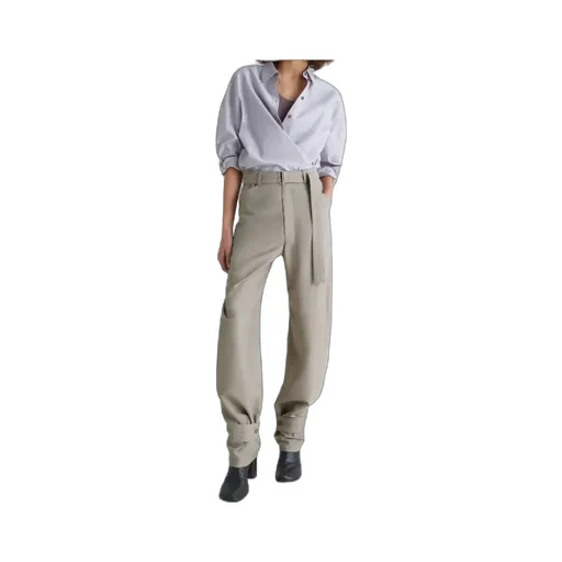 Curved Tailored Pants