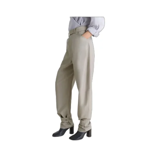 Curved Tailored Pants