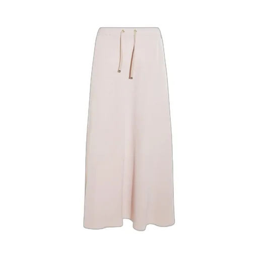 Drawstring Flared Skirt