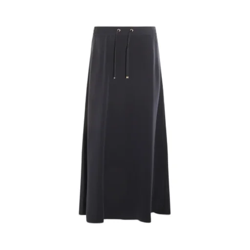 Drawstring Flared Skirt