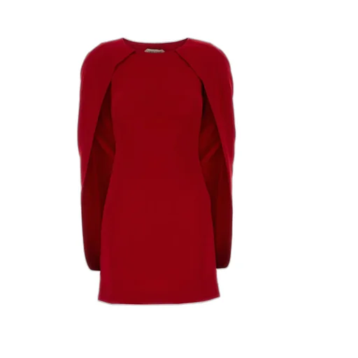 Stretch Cape Mini Dress