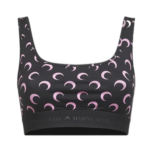 Moon Print Knitted Sports Vest