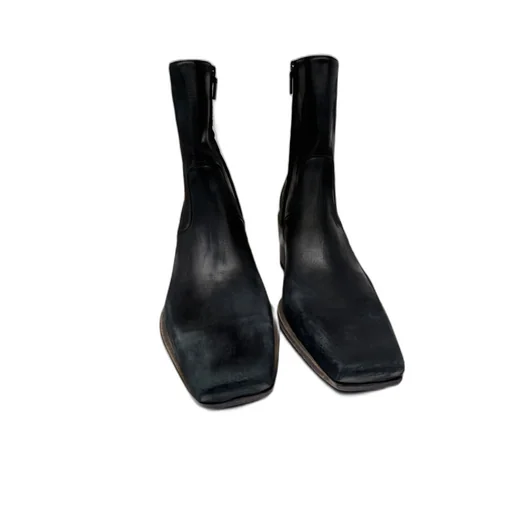 Boogie Square-Toe Ankle Boots