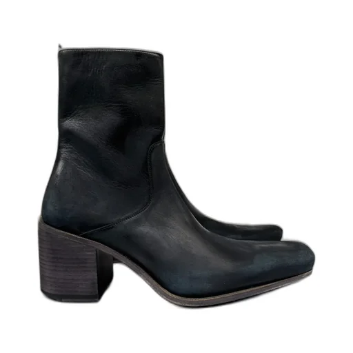 Boogie Square-Toe Ankle Boots