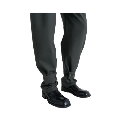 Belted Tailored Trousers