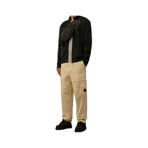 Re-Wool Full Zip Lens Cardigan