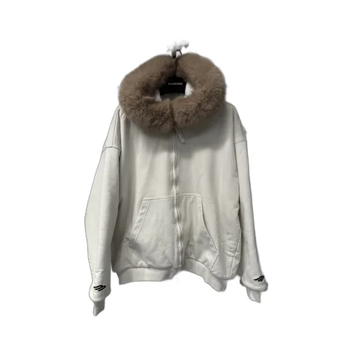 Fluffy Zip-Up Hoodie