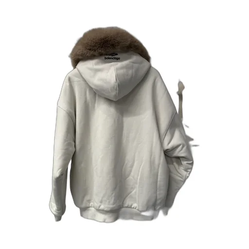 Fluffy Zip-Up Hoodie