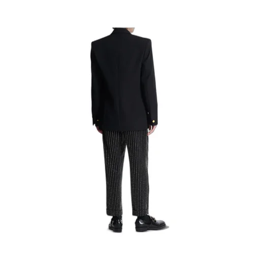 Grain De Poudre Wool 1-Button Jacket