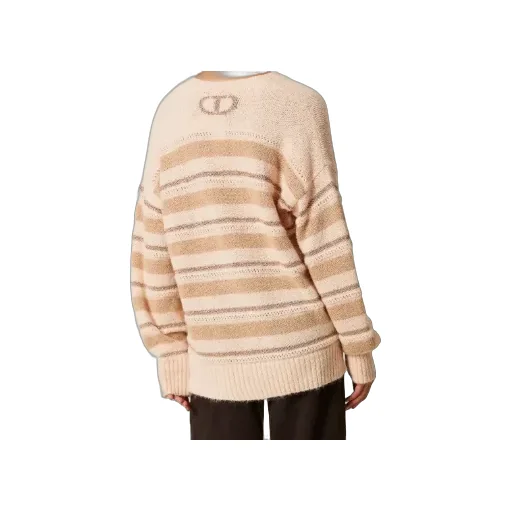 Striped V-Neck Sweater