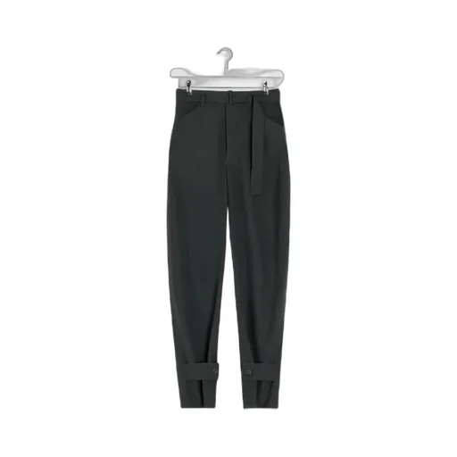 Belted Tailored Trousers