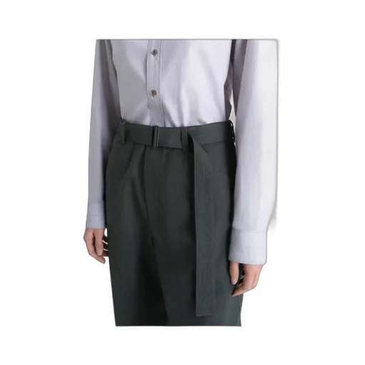 Belted Tailored Trousers