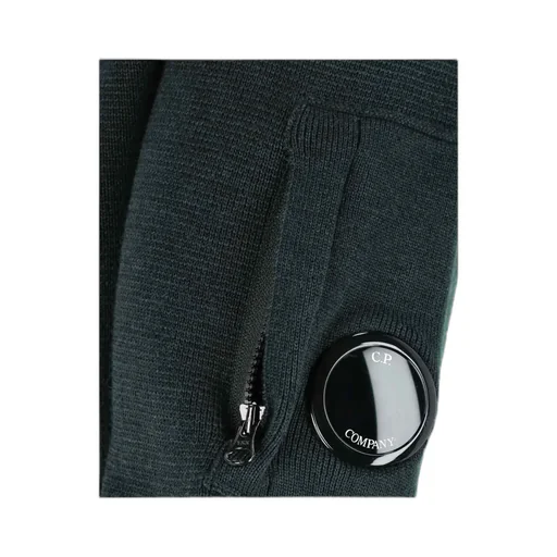 Re-Wool Full Zip Lens Cardigan