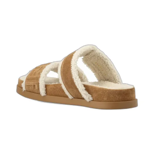 Feel Ff Embossed Sandals