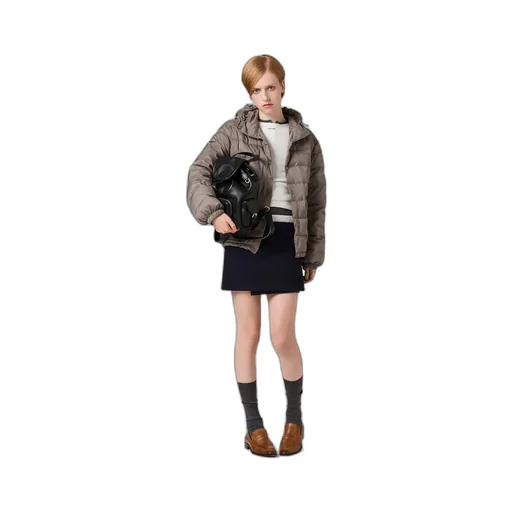 Quilted Hooded Jacket