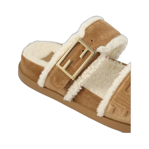Feel Ff Embossed Sandals