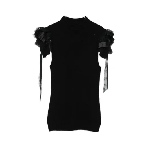 Ruffled-Detail Blouse