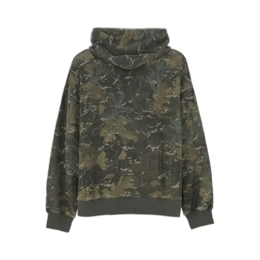 Camouflage-Pattern Hoodie