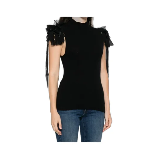 Ruffled-Detail Blouse