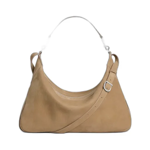 Large Romy In Nubuck Calfskin