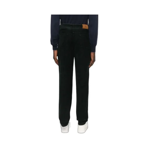 Logo-Embroidered Corduroy Trousers