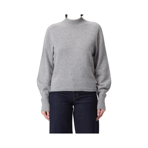 Long-Sleeved Mock-Neck Jumper