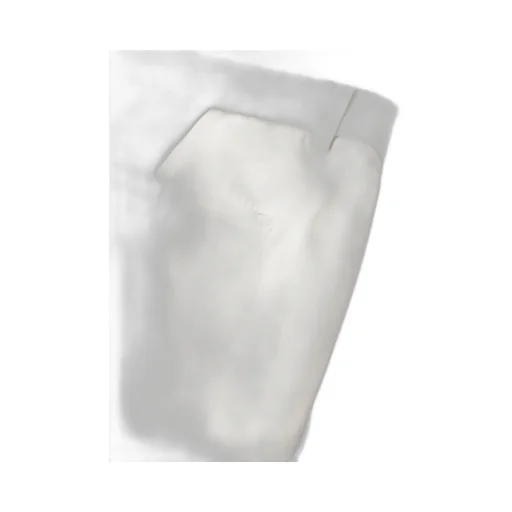 Pleated Cotton Trousers